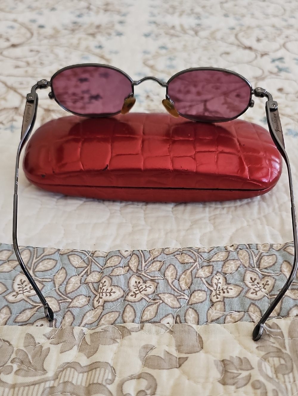 🪻HP🪻 Jean Paul Gualtier 56 8013 Vintage Sunglasses Made In Japan - Picture 4 of 11